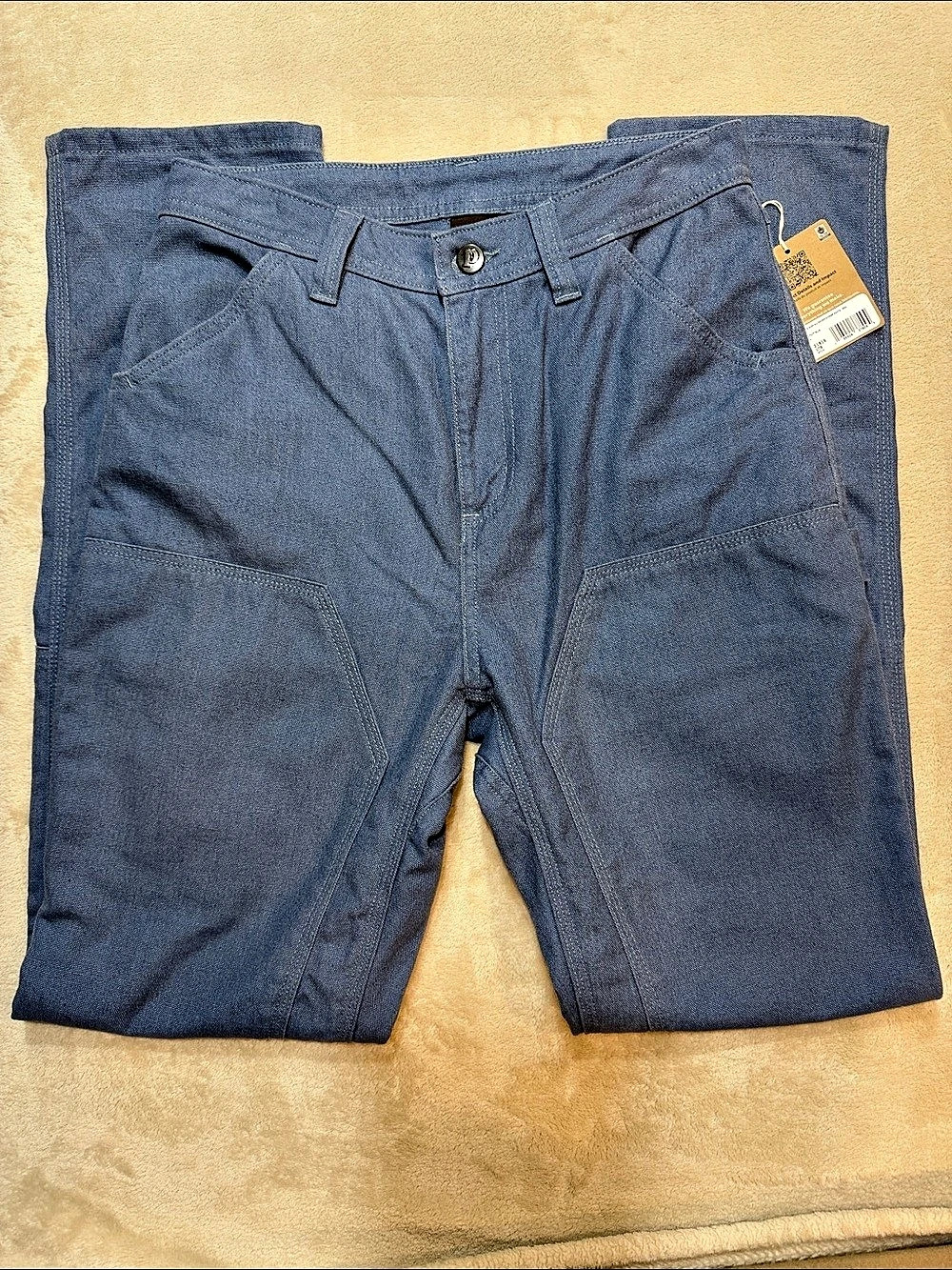 Patagonia Women's Utility Pants Blue Straight Leg Pants Size 4